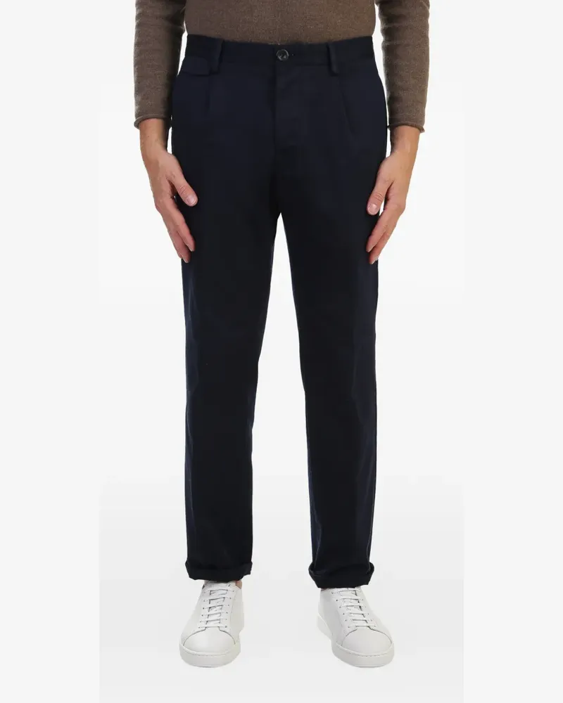 PT TORINO Chino mit geradem Schnitt - Blau Blau