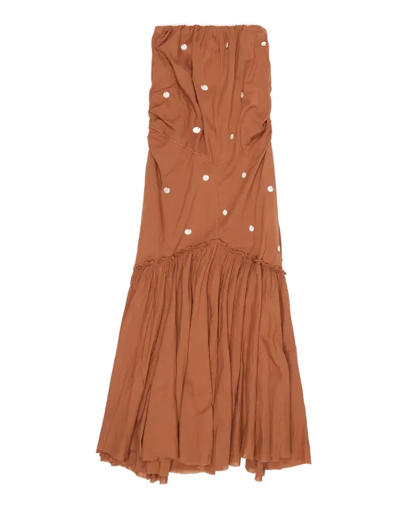 BIMBA Y LOLA sequin-embellished ruffled dress - Braun Braun