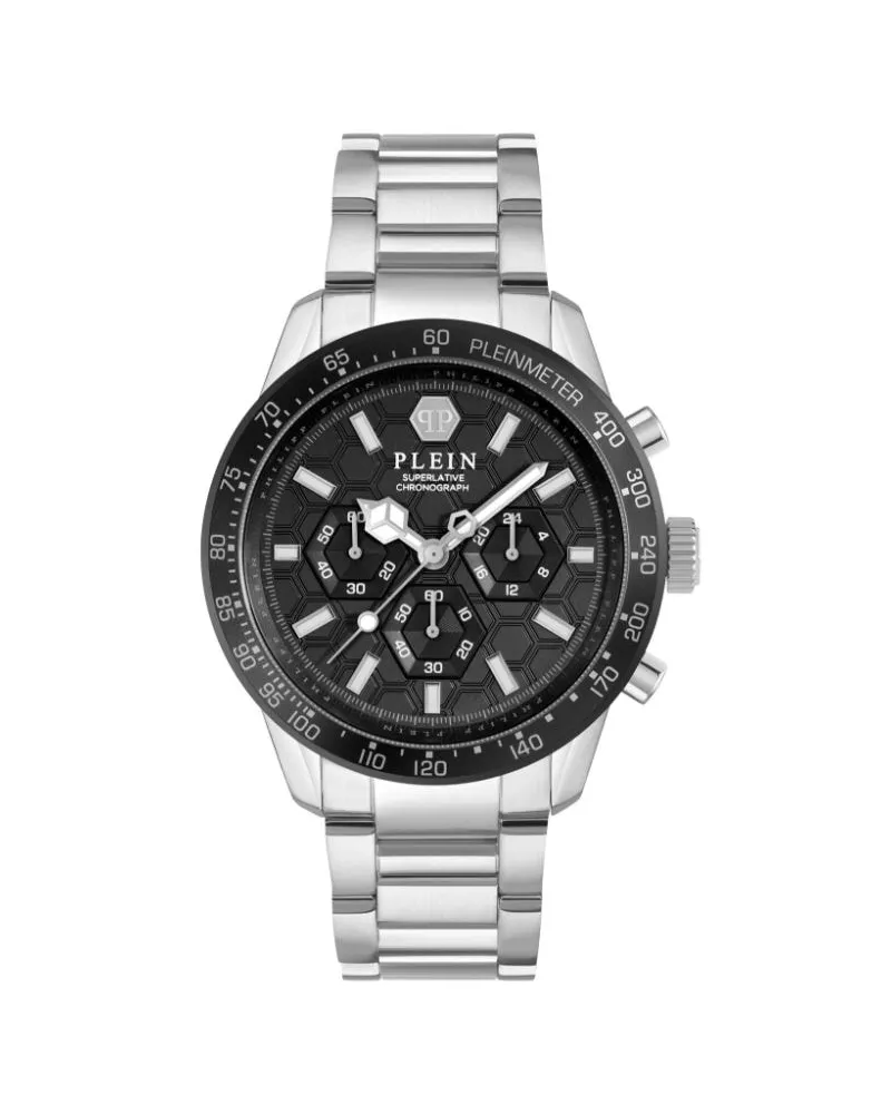 Philipp Plein Pleinmeter 44mm - Schwarz Schwarz