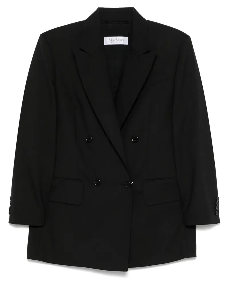 Max Mara Palanca Blazer - Schwarz Schwarz