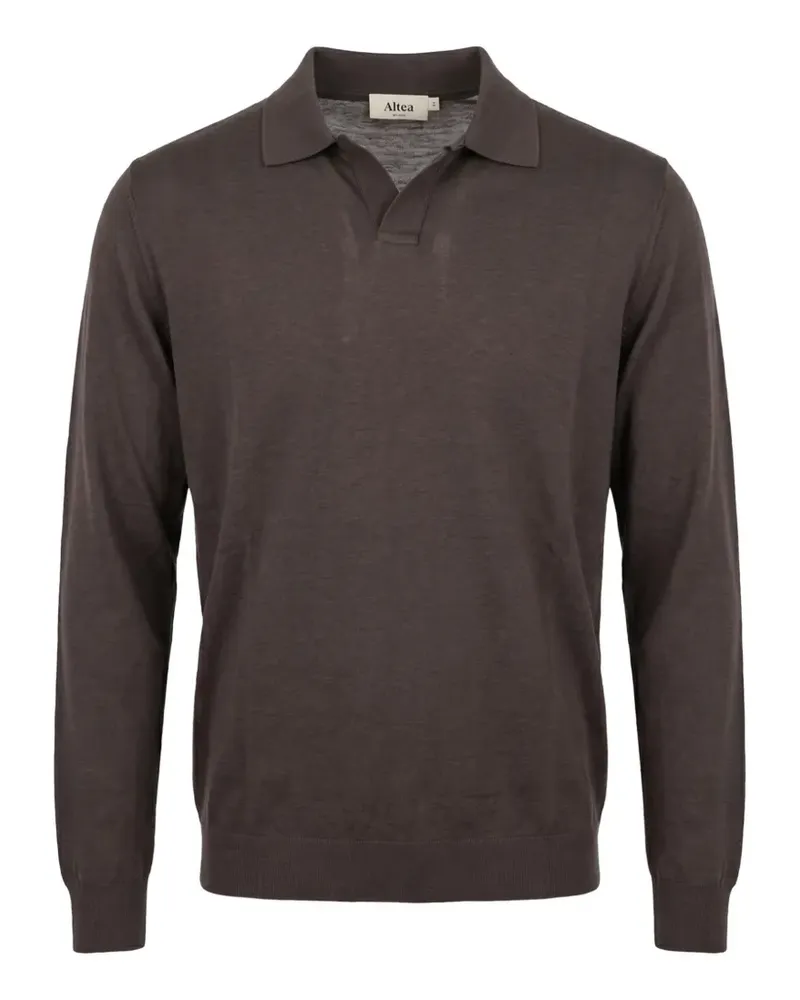 Altea Langärmeliger Pullover - Braun Braun