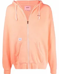 WTAPS Kapuzenjacke mit Logo-Stickerei Orange