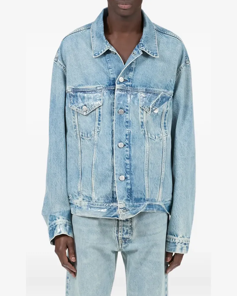 Maison Margiela Jacke mit Knöpfen - Blau Blau