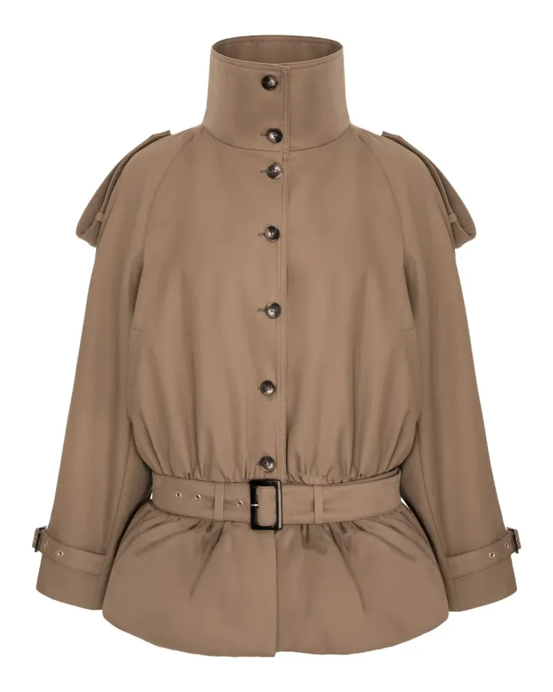 Seen Users Storm Jacke mit Schößchen - Nude Nude