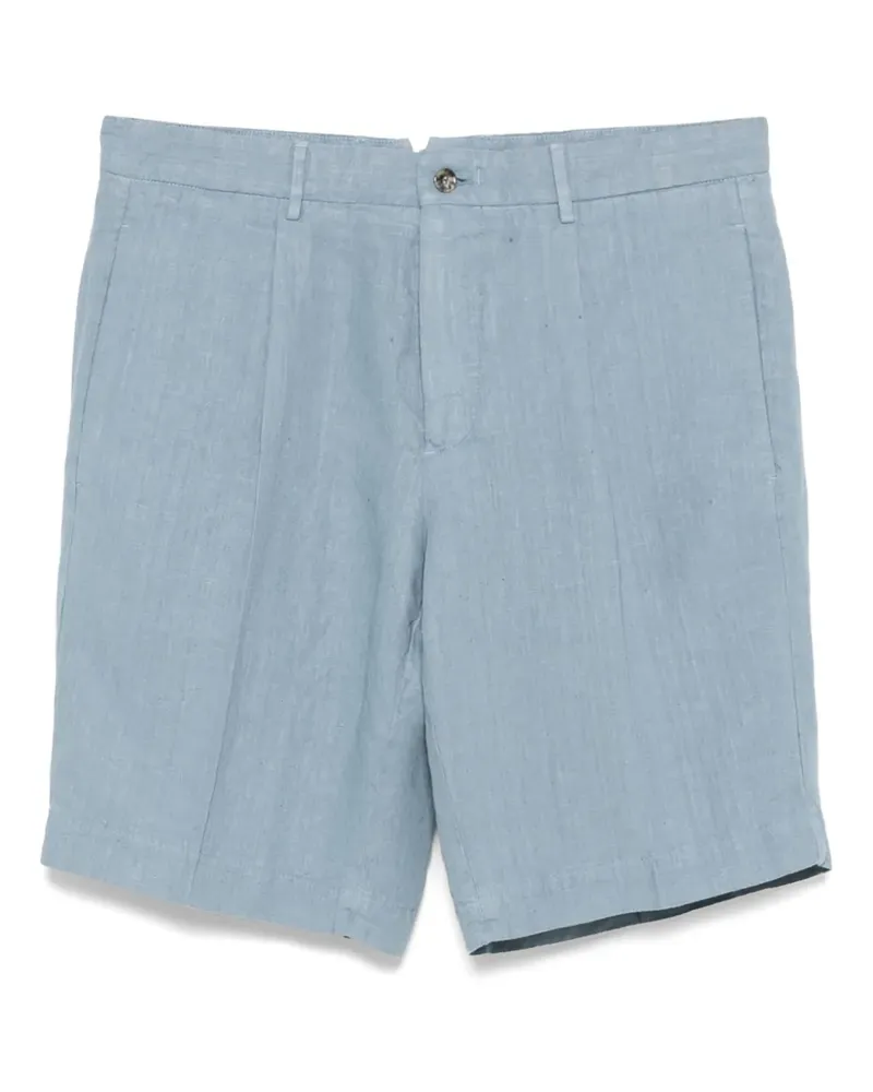 Dell'oglio Shorts aus Leinen - Blau Blau