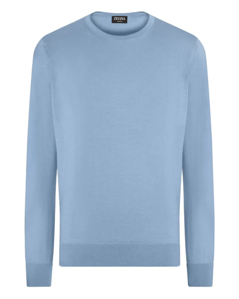Ermenegildo Zegna Pullover mit Rundhalsausschnitt - Blau Blau