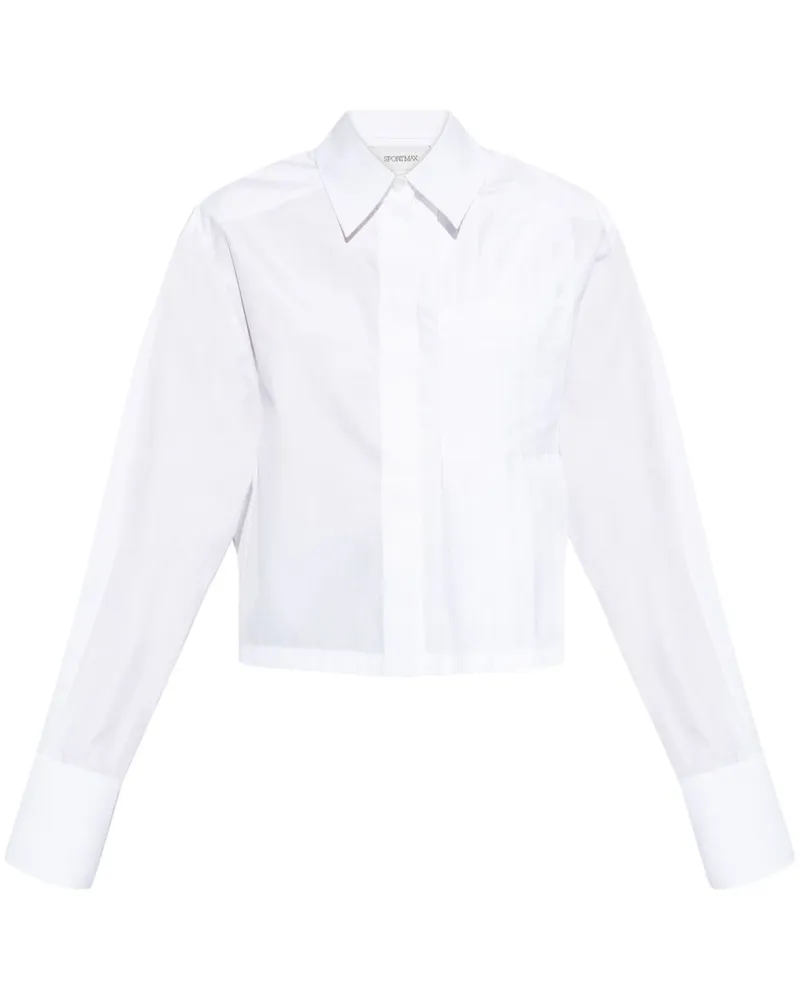 SPORTMAX Deborah Hemd - Weiß Weiß