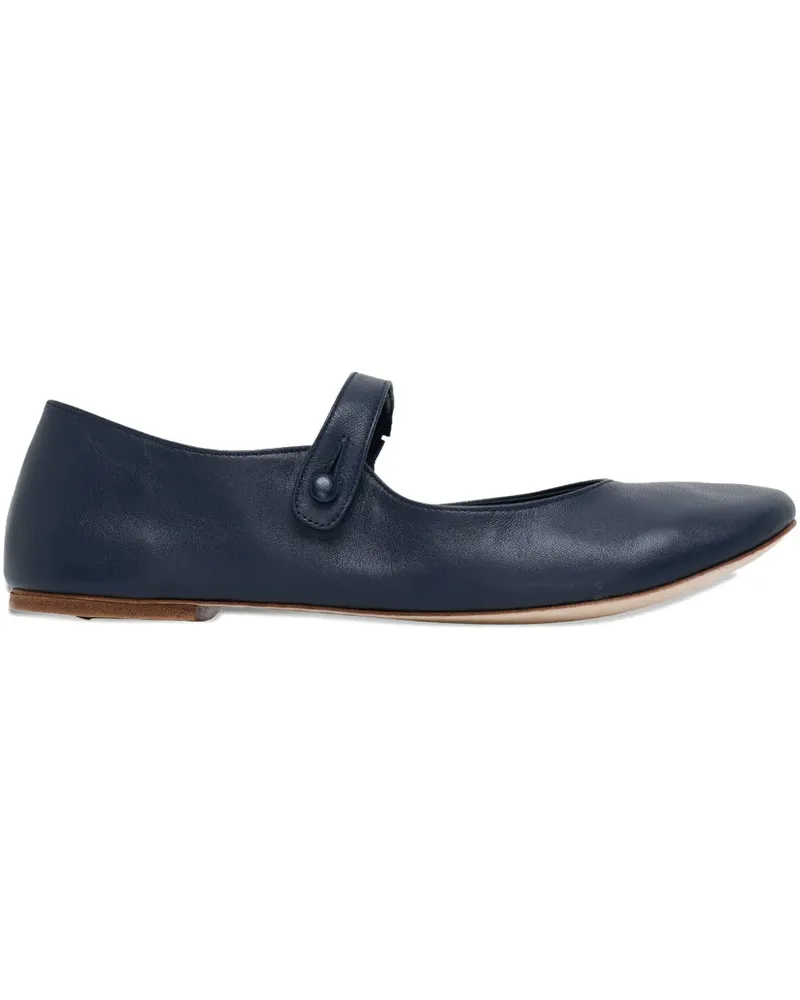 Daniela Gregis strap-button ballet flats - Blau Blau