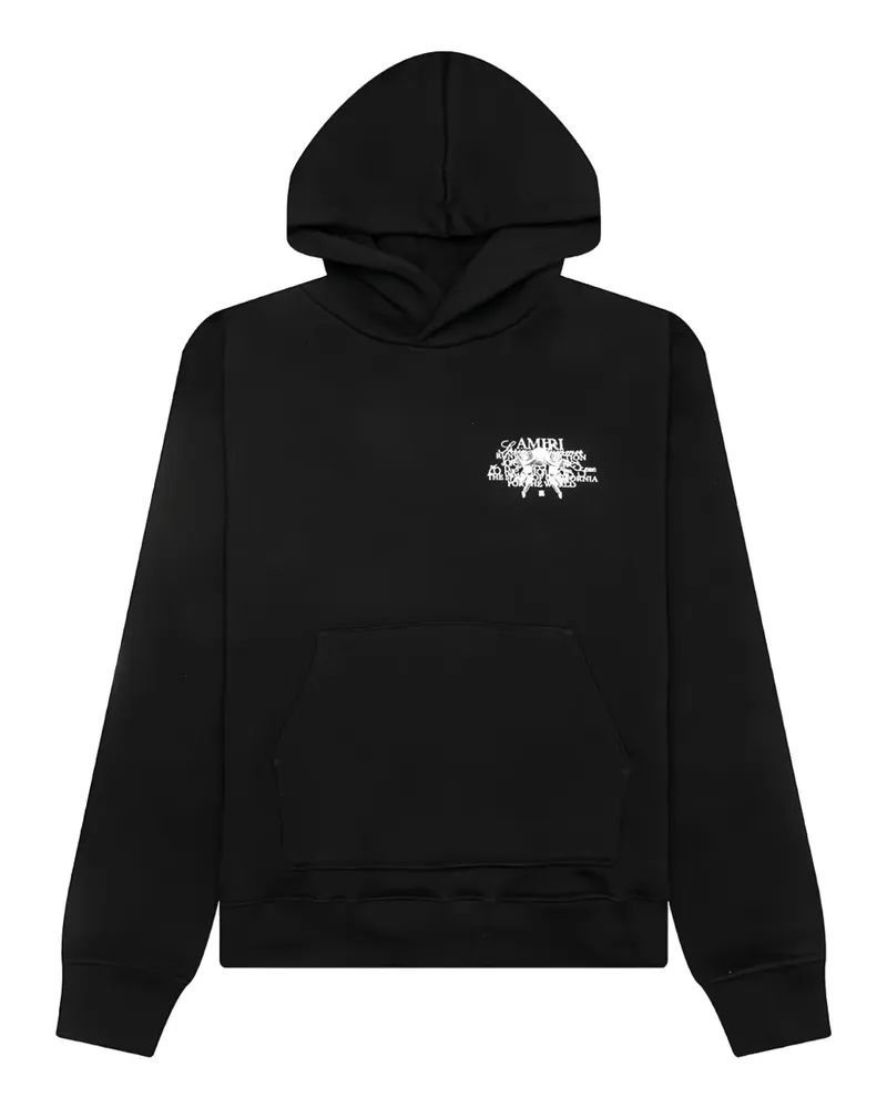 Amiri Hoodie mit Cherubs-Print - 1 BLACK 1