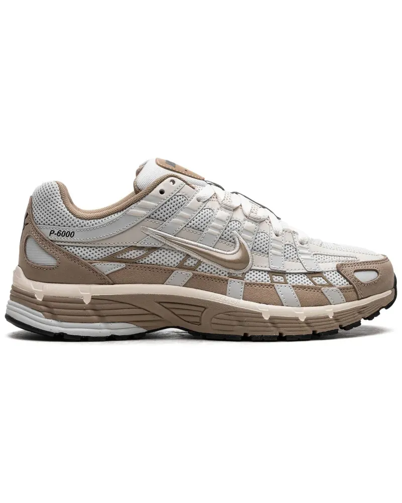 Nike P-6000 Khaki Sneakers - Weiß Weiß