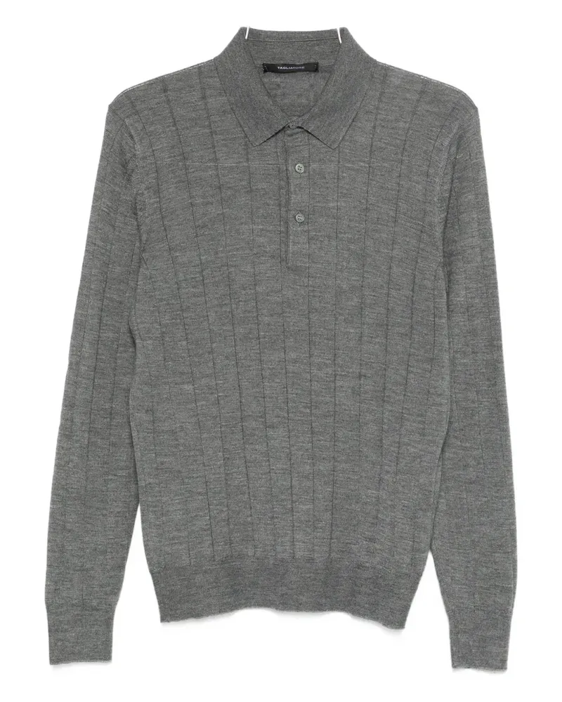 Tagliatore ribbed polo shirt - 352 Grigio 352