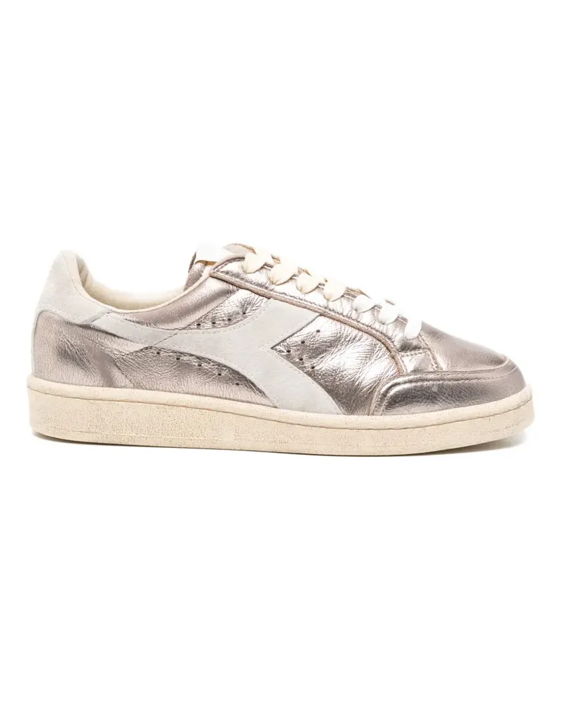 Diadora metallic-effect leather sneakers - Rosa Rosa