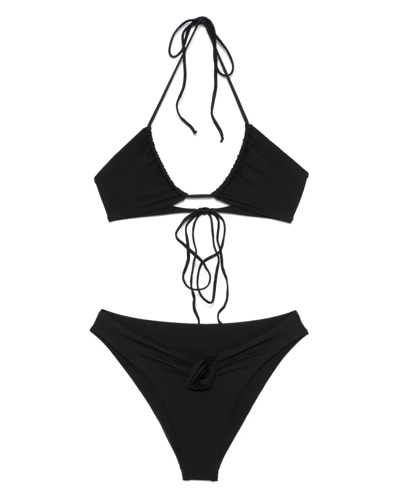 Maygel Coronel Malanga Bikini - Schwarz Schwarz