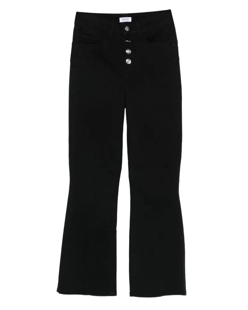 Liu Jo buttoned jeans - Schwarz Schwarz
