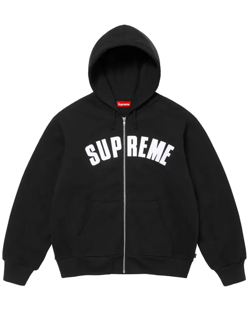 Supreme Being Kapuzenjacke mit Arc-Logo - Schwarz Schwarz