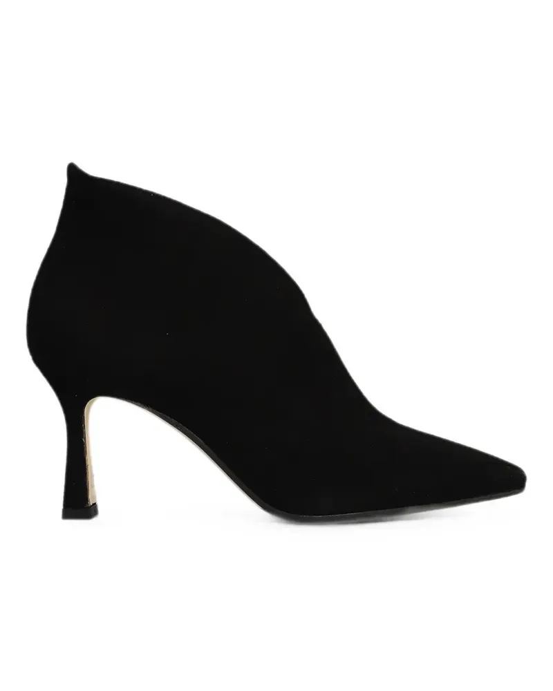 The Seller pointed-toe V-cut ankle boots - Schwarz Schwarz