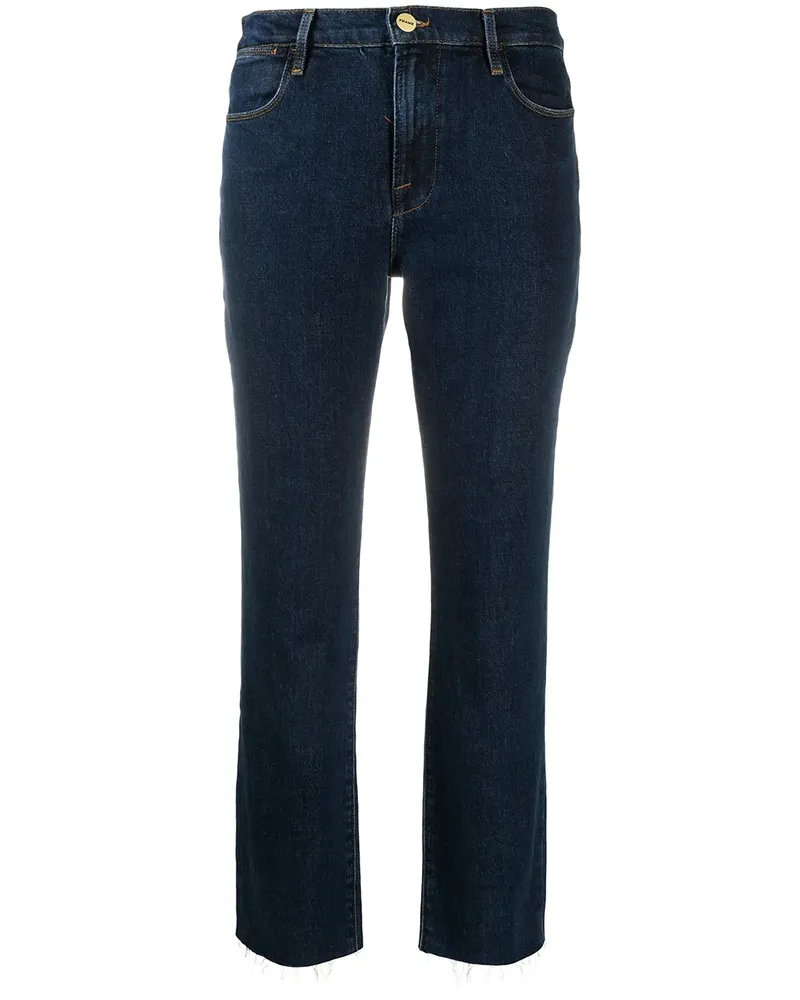 Frame Denim Cropped-Jeans - Blau Blau
