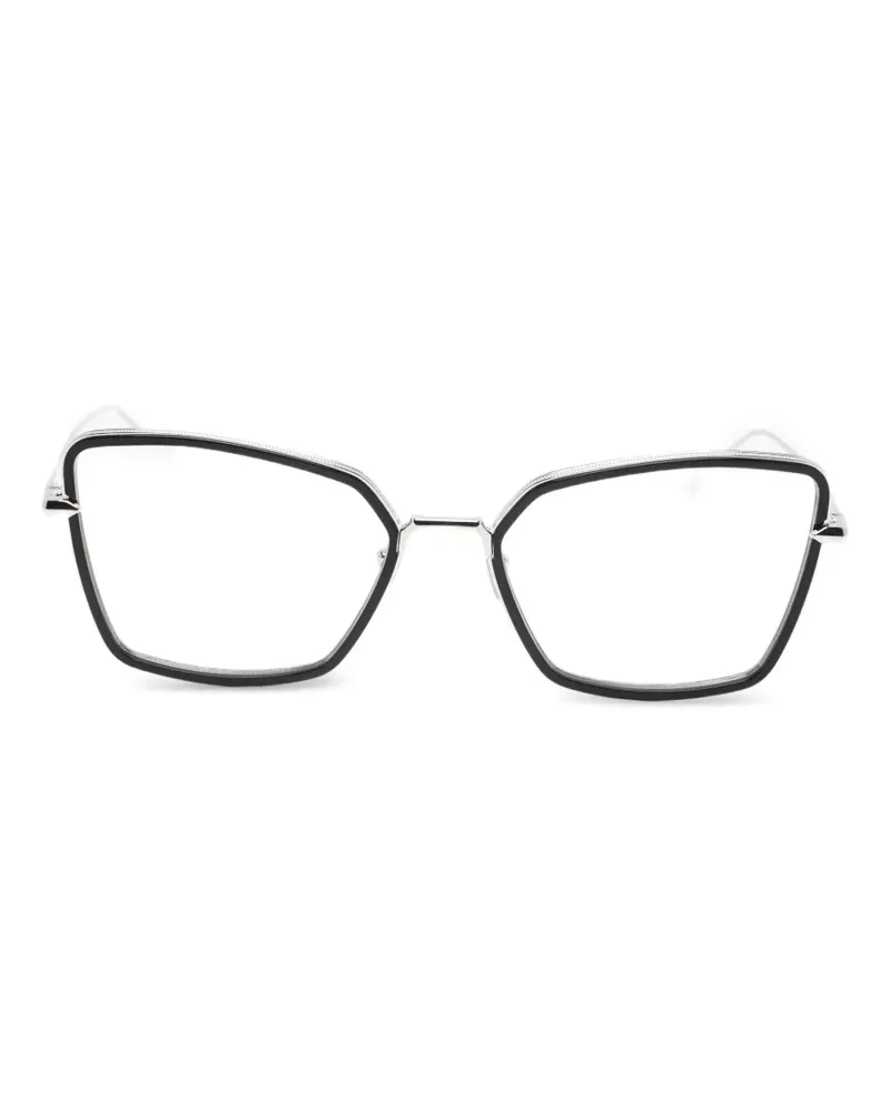 DITA BEHCKA Brille mit eckigem Gestell - Schwarz Schwarz