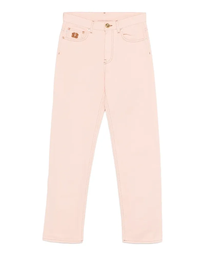 Blazé Milano emblem straight jeans - Rosa Rosa