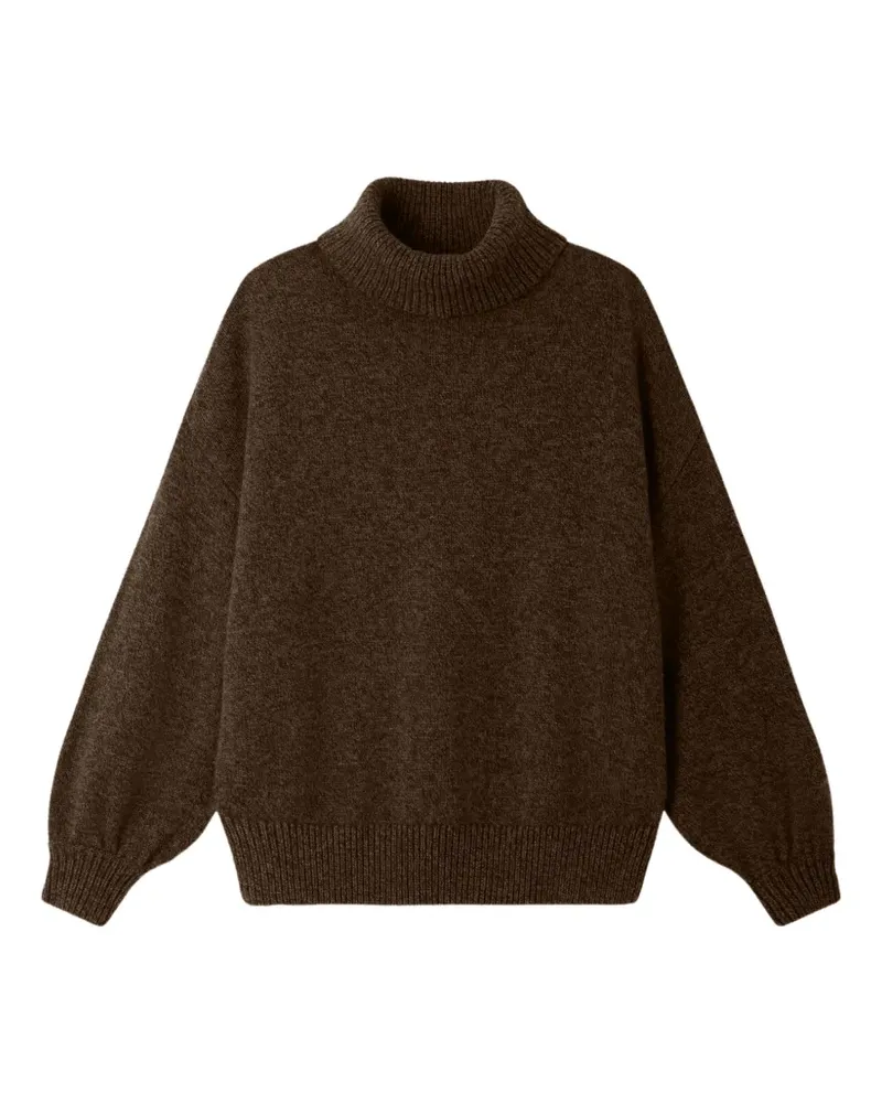 Sessùn Niko Rollkragenpullover - Braun Braun