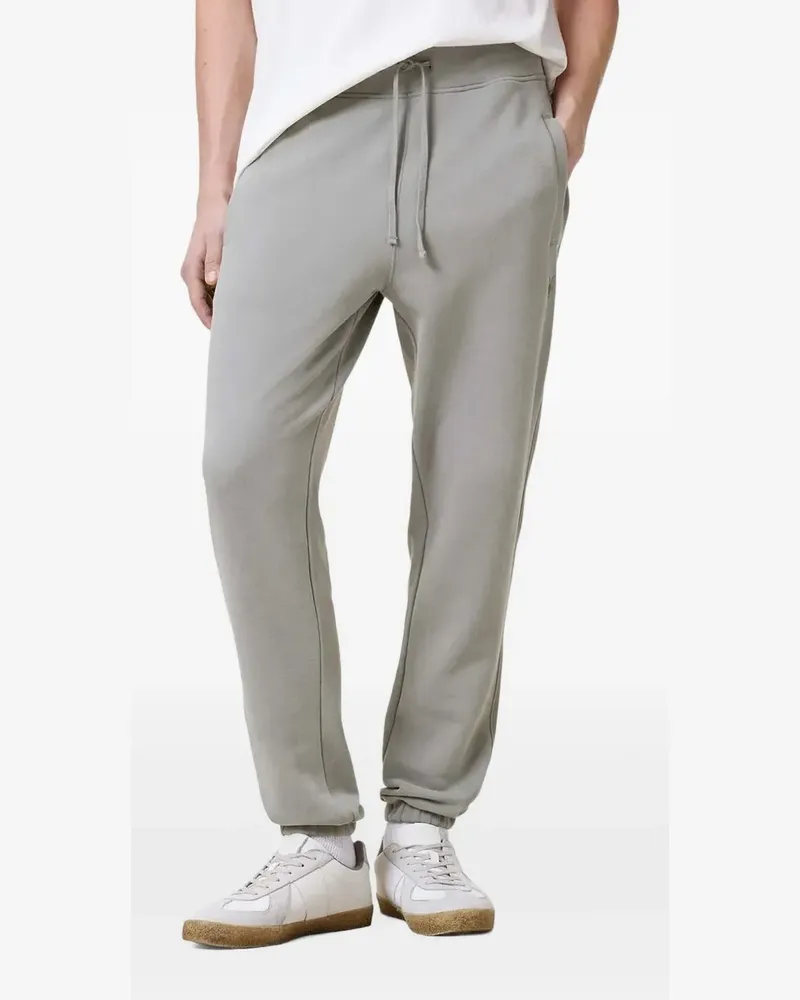 AllSaints Hose mit Logo-Stickerei - Grau Grau