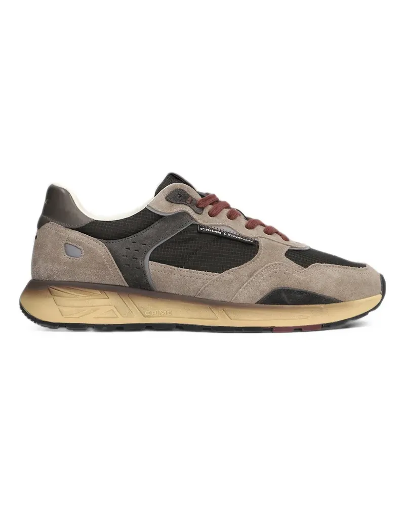 Crime Rush Sneakers mit Kontrasteinsätzen - Braun Braun