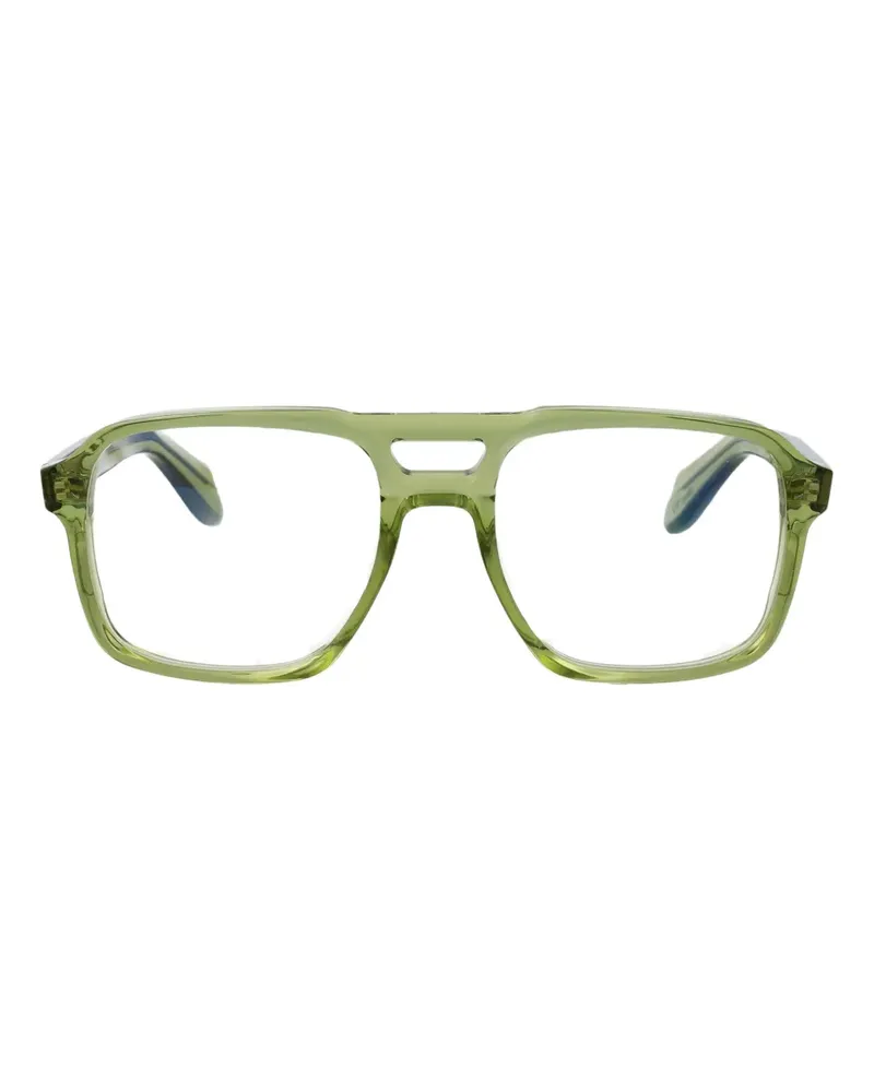 Cutler and Gross 1394 square-frame glasses - Grün Grün