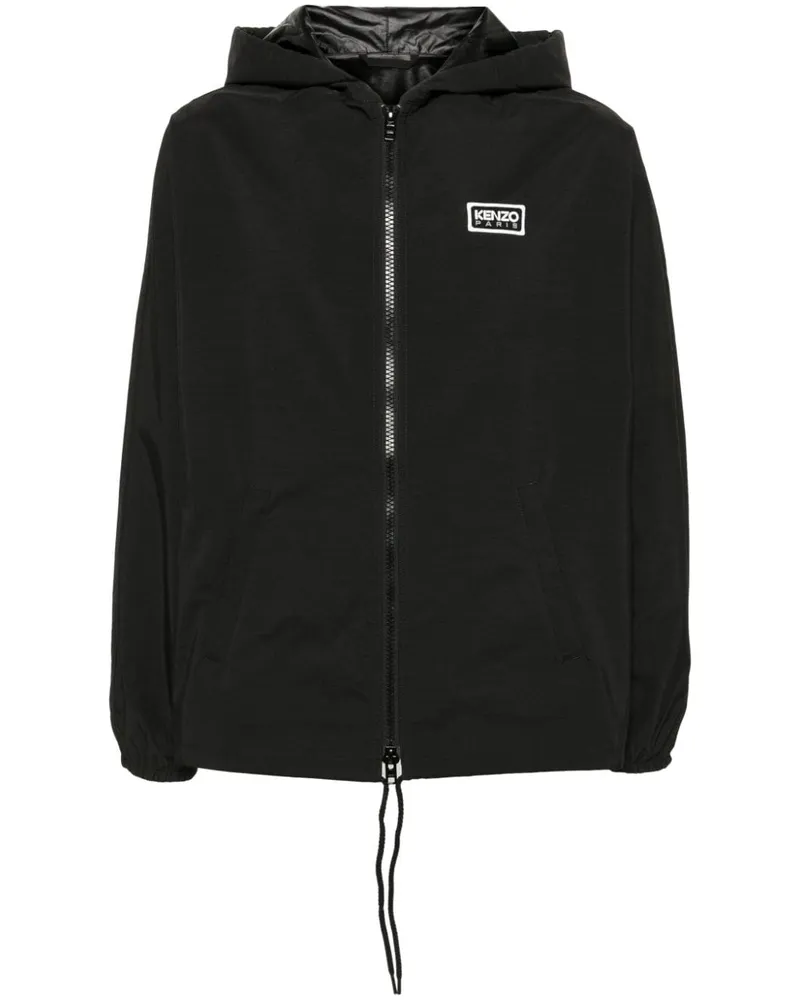 Kenzo Bicolor  Paris Kapuzenjacke - Schwarz Schwarz