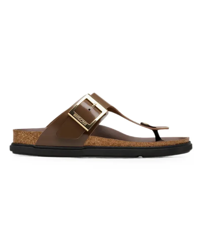 Birkenstock Gizeh buckle-fastening sandals - Braun Braun