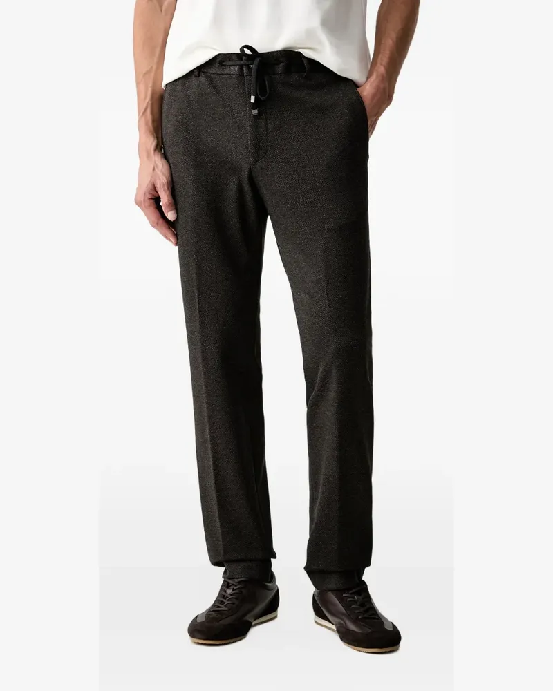 JOOP! drawstring-waist chinos - Braun Braun