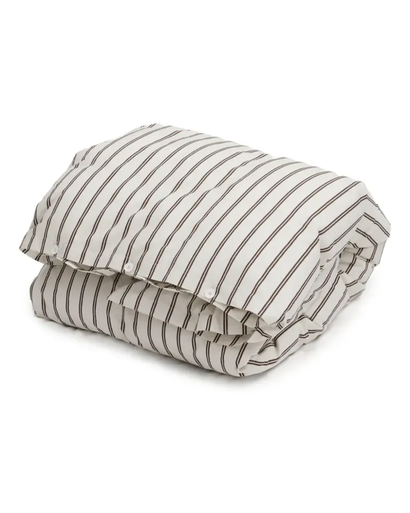 TEKLA Percale Bettbezug (200cm x 140) - Weiß Weiß