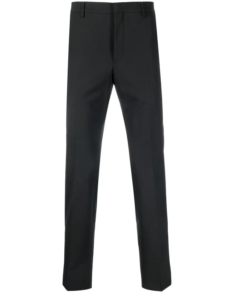 Prada Klassische Cropped-Hose - Schwarz Schwarz
