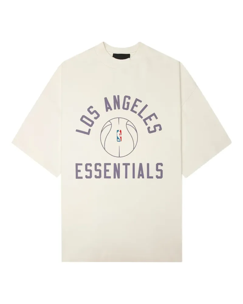 Fear of God x Lakers Barkley Hendricks 90s T-Shirt mit Grafikprint - Nude Nude