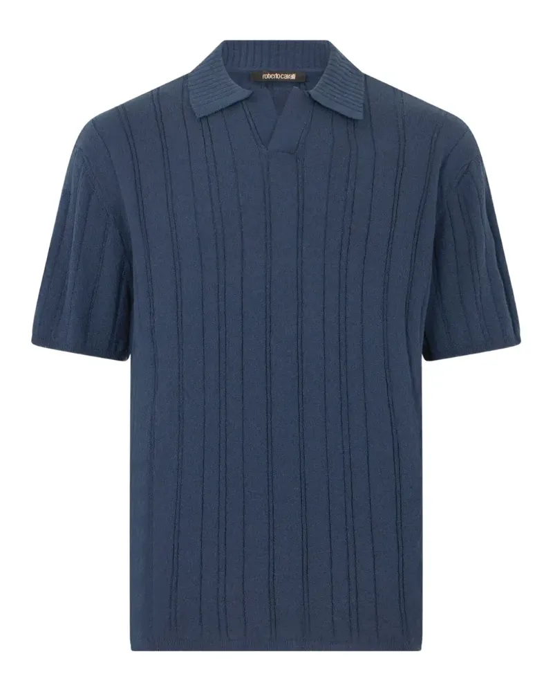 Roberto Cavalli Klassisches T-Shirt - Blau Blau
