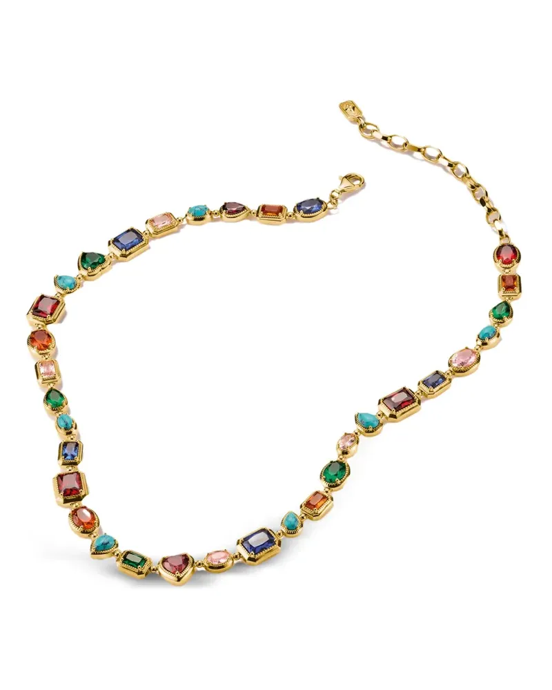 Thomas Sabo Elyndra Halskette mit Schmuckstein - Gold Gold
