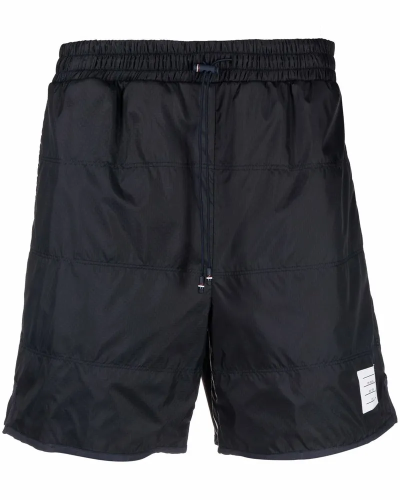 Thom Browne Ripstop-Joggingshorts - Schwarz Schwarz