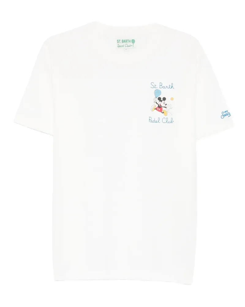 MC2 Saint Barth x Disney Arnott graphic T-shirt - Weiß Weiß