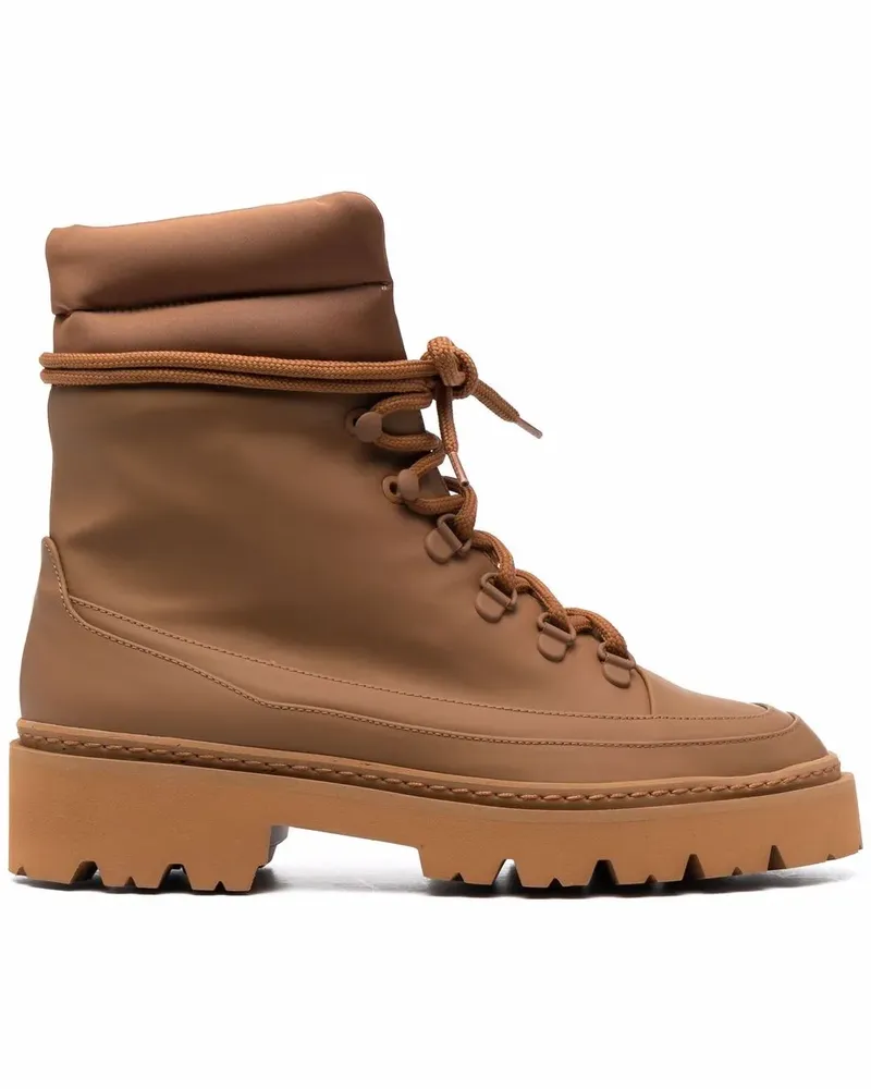Gia Borghini Stiefeletten mit Schnürung - Braun Braun
