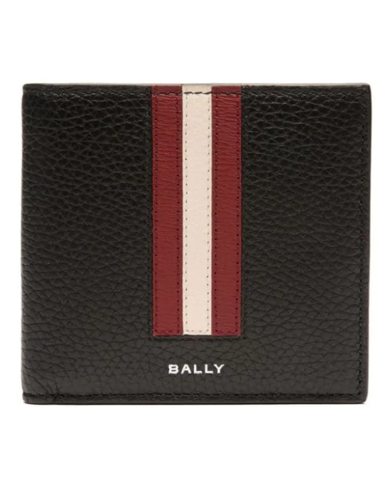 Bally Portemonnaie mit Logo-Stempel - Schwarz Schwarz