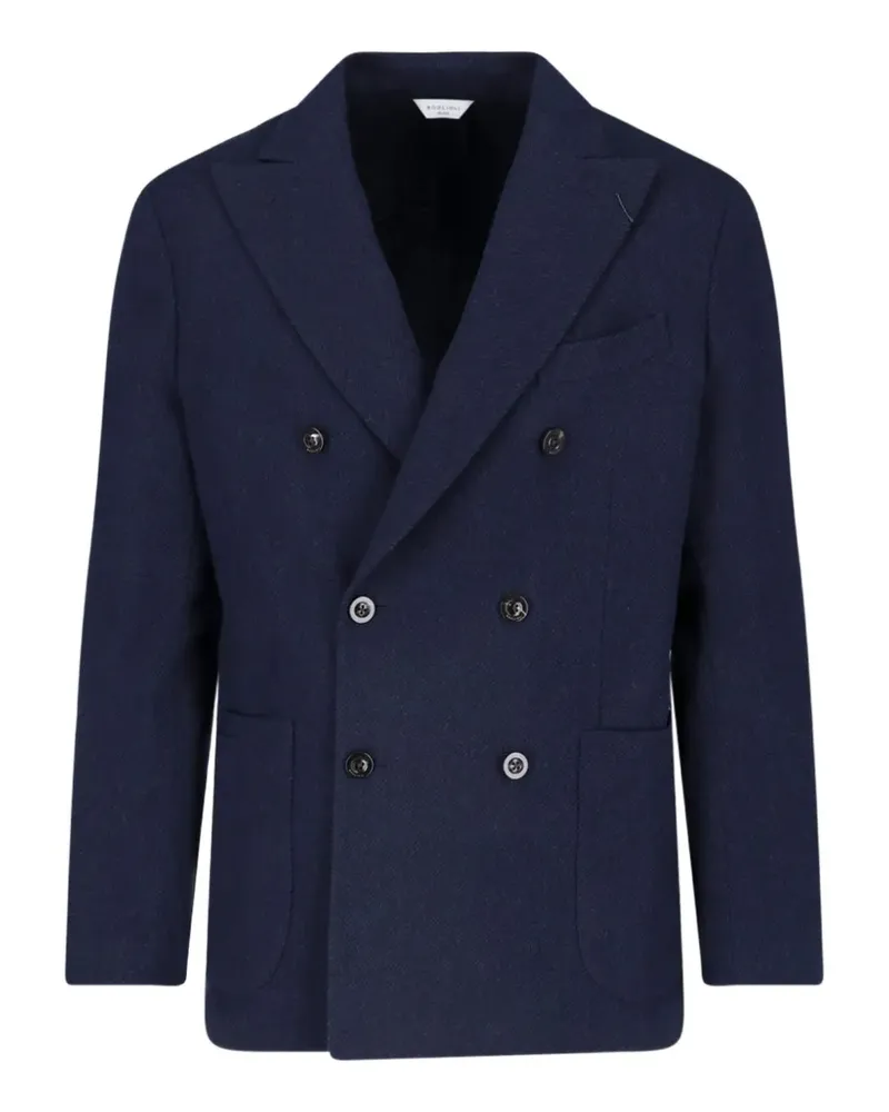 Boglioli Klassische Cabanjacke - Blau Blau