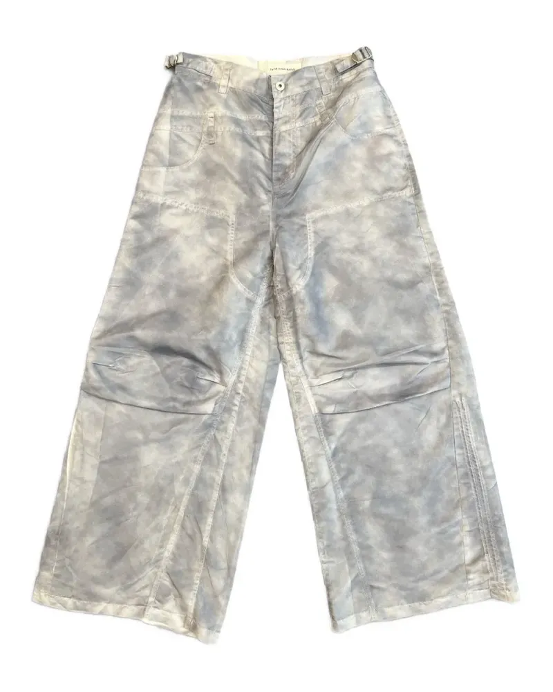 Feng Chen Wang rear-pocket trousers - Blau Blau