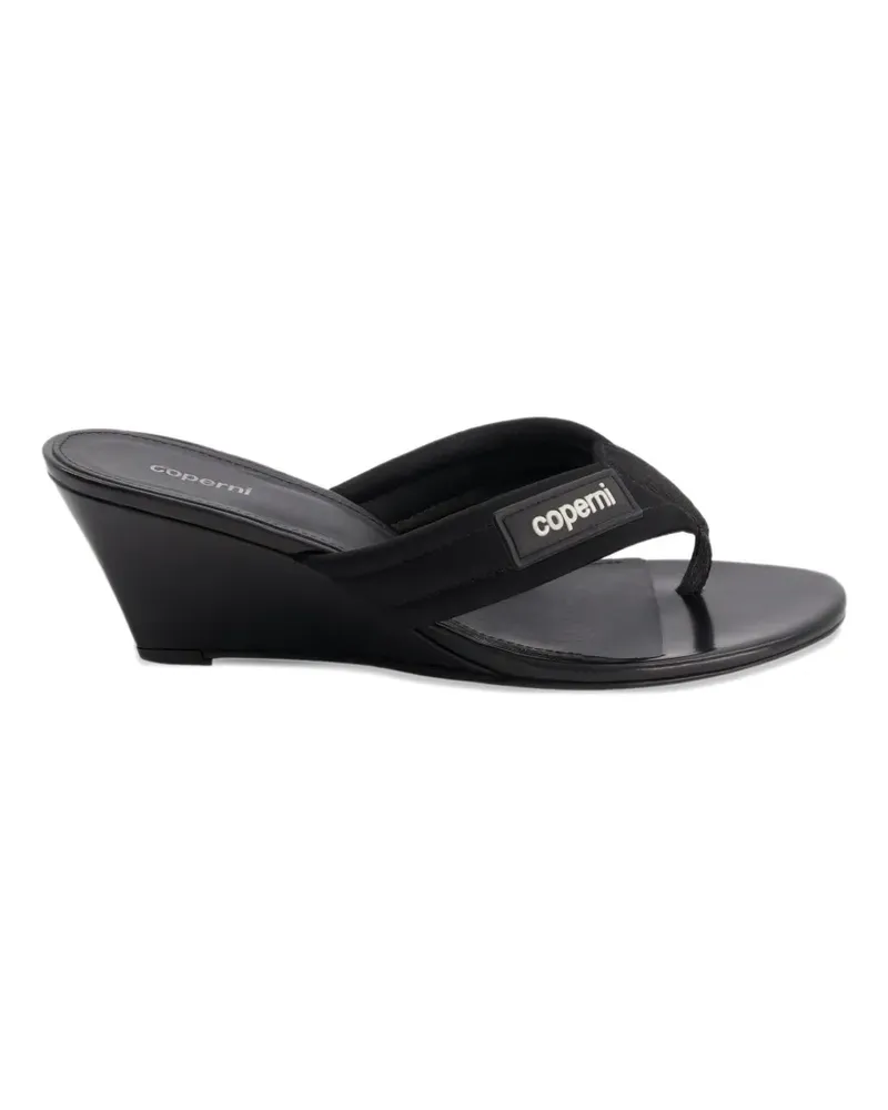 COPERNI thong wedge sandals - Schwarz Schwarz