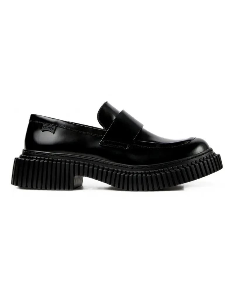 Camper Pix Berlin leather loafers - Schwarz Schwarz