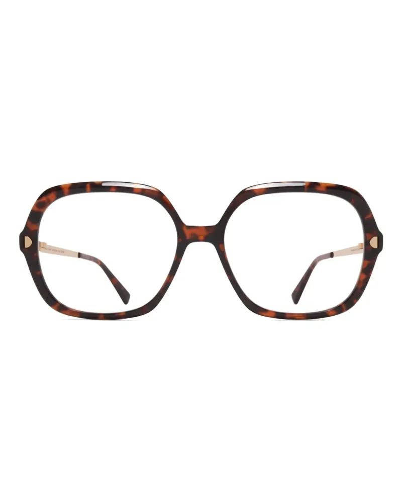 Mykita Nanna geometric glasses - Braun Braun