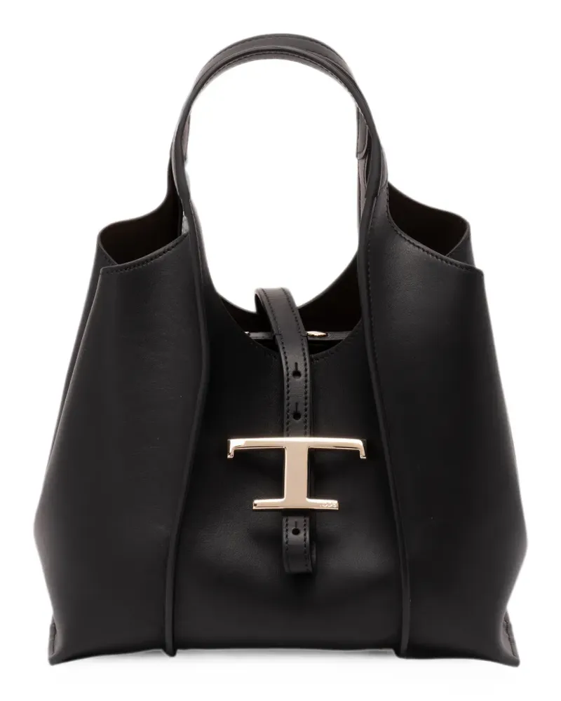 TOD'S T Timeless leather shoulder bag - Schwarz Schwarz