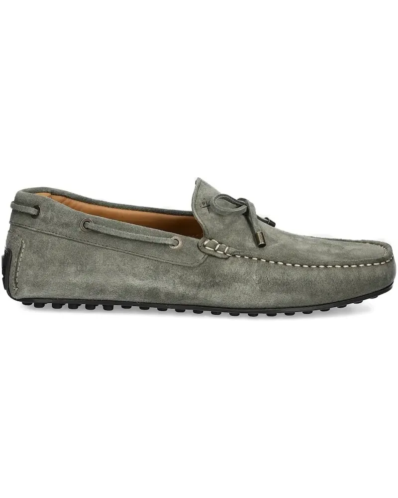 Hackett Loafer aus Wildleder - Grün Grün