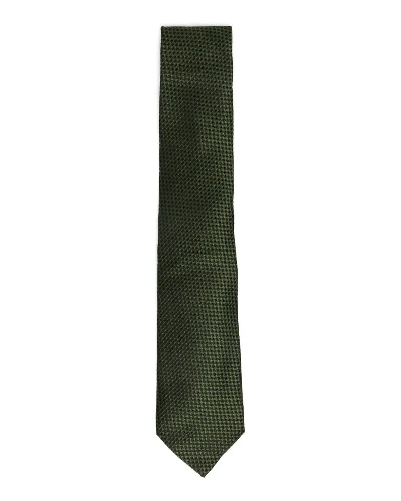 Tom Ford green jacquard tie - Grün Grün