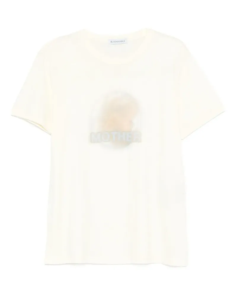 BLUEMARBLE Blurred Mother Earth T-Shirt - Gelb Gelb