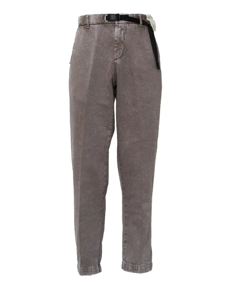PLAN C Fatigue Hose mit Gürtel - Nude Nude