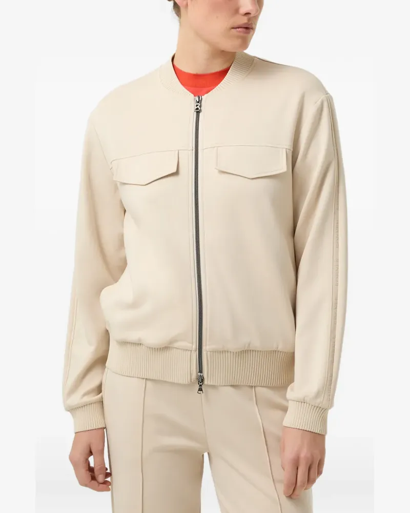Bogner Nika Bomberjacke mit Logo-Band - Nude Nude